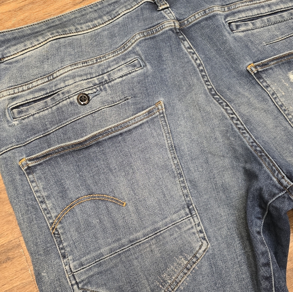 G-Star Raw D-Staq Men’s 3D Super Slim Jeans Sz 40x32 - Picture 6 of 9